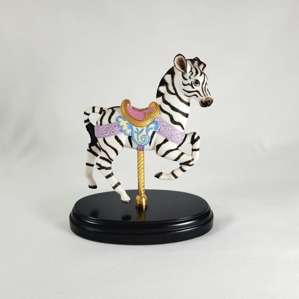 Lenox Baby Zebra Carousel Babies Collection Limited Edition Mini Figurine 1995